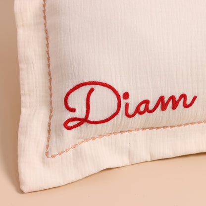 Personalized Space Muslin Pillowcase