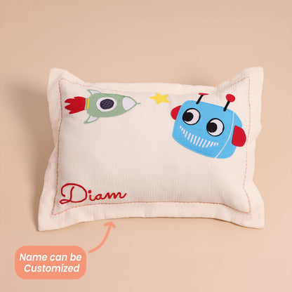 Personalized Space Muslin Pillowcase